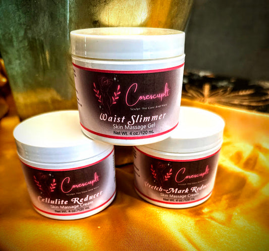 Waist Slimming, Cellulite & Stretch Mark Cream Combo!